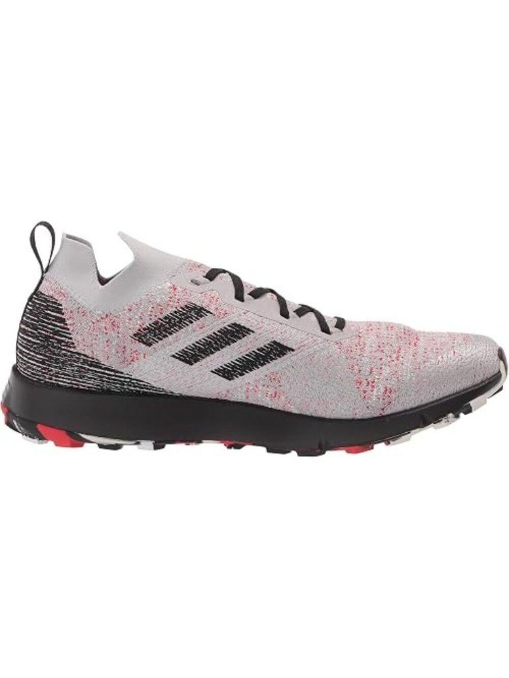 Adidas Terrex Two Parley Trail Running Shoes Mens Size 11.5 Grey Red FU7659 - Picture 6 of 10